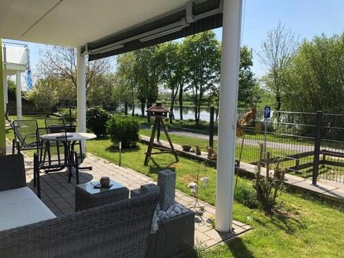 Foto - Neuwertige Erdgeschosswohnung Garten Terrasse direkt am Main