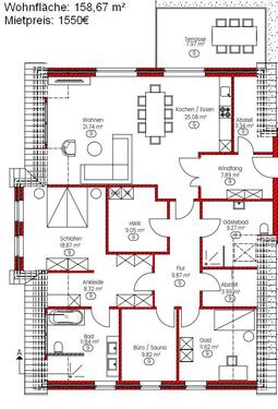 Foto - Moderne Wohnung in zentraler Lage von Papenburg-Untenende WHG 9