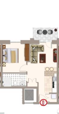 Foto - 2 Zimmer Etagenwohnung zur Miete in Oldenburg