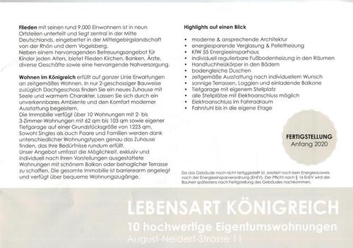 Foto - 3 Zimmer Erdgeschoßwohnung in Flieden