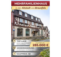 Historisches Wohnerlebnis als Kapitalanlage oder zum Eigennutz - Braunfels