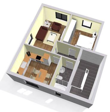 Foto - TOP sanierte 2-Zimmer-EG-Wohnung in Schwerte optional mit DG Whg.