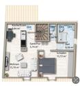 Foto - Helle 2-Zimmer Dachgeschosswohnung mit Galerie und Einbauküche