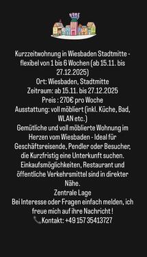 Foto - Etagenwohnung in Wiesbaden zur Miete