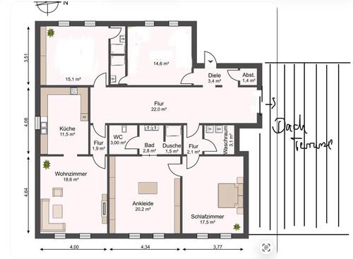 Foto - 5 Zimmer Etagenwohnung zum Kaufen in Beverungen