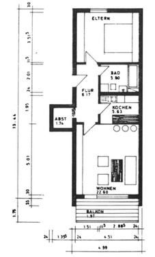 Foto - Erstbezug nach Sanierung mit Balkon und Einbauküche: Geschmackvol