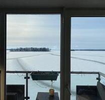 Singelwohnung direkt am Großen Plöner See mit Balkon mit Seeblick