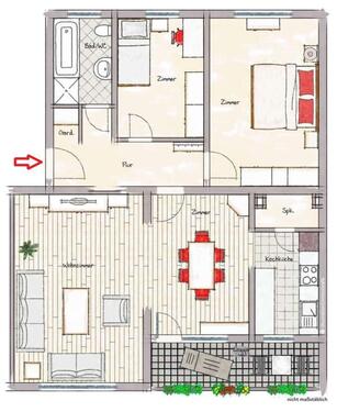 Foto - Gemütliche EG-Wohnung mit Loggia