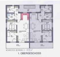 ERSTBEZUG Neubau QNG 40 Plus- 2 Wohnungen OG, 3- Zimmer Wohnung - Schwandorf
