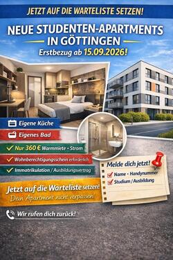 Foto - 1 Zimmer Etagenwohnung zur Miete in Göttingen