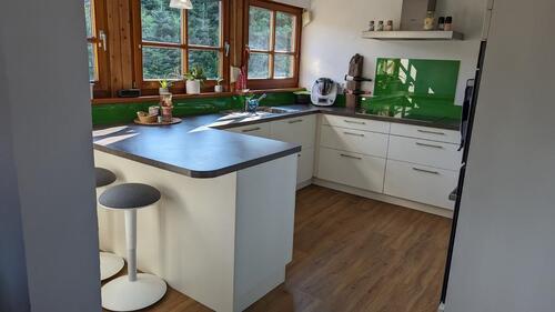 Foto - Wohnung im 1. OG 103 m² 2 Balkone 26 m² Stpl Küche Ofen..