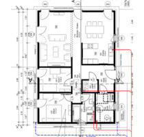 Neubau Haus Bungalow - 1.300,00 EUR Kaltmiete, in Herzlake (PLZ: 49770)