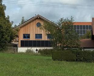 Neue Wohnung, ökol. Holzbau 130m², 3 Schlafzimmer, zu vermieten - Mittelneufnach