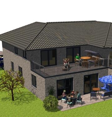 Foto - Gemütliche 3- Zimmer Wohnung mit Dachterrasse und Carport