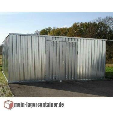 Foto - 3x6m Lagerhalle 18m2 Stahlhalle Reifenlager Schnellbauhalle