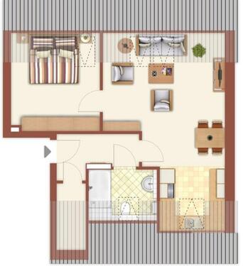 Foto - 2.5 Zimmer Dachgeschoßwohnung zur Miete in Hamm