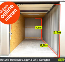 28-56 m² Lager & Garagen | Sicher, trocken, ohne Mindestmietdauer | Neu in Erlangen Sofort verfügbar