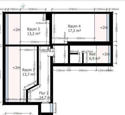 Foto - Wohnung zu vermieten - 710,00 EUR Kaltmiete,