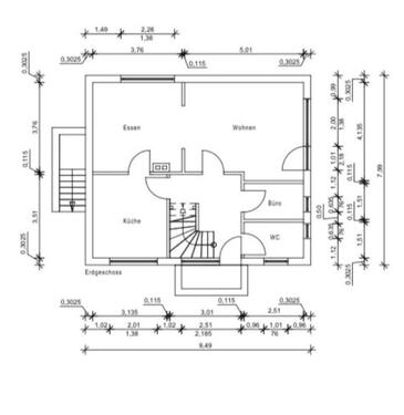Foto - 4 Zimmer Einfamilienhaus zum Kaufen in Ahlerstedt