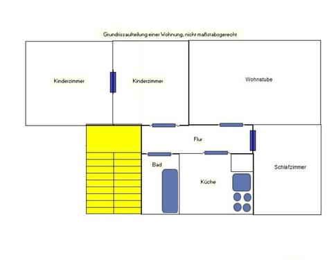 Foto - 4 Zimmer Etagenwohnung in Probstzella