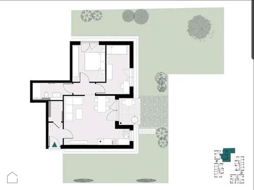 Foto - Schöne 3-Zimmer Neubau-Wohnung - 1.095,00 EUR Kaltmiete,