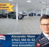 TOP-Ausstellungsfläche zentral in Lörrach!!! Ca. 500 qm befahrbar!