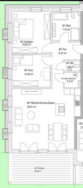 Foto - 3 Zimmer Erdgeschoßwohnung zur Miete in Mühldorf am Inn