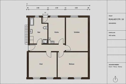 Foto - 3 Zimmer Hochparterre zur Miete in Eberswalde