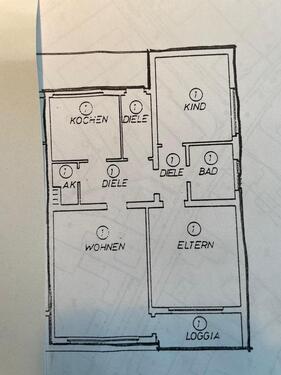 Foto - Etagenwohnung zur Miete in Essen