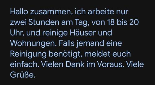 Foto - Reinigung von Häusern und Wohnungen.