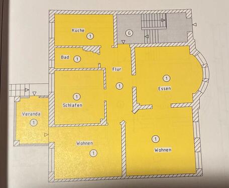 Foto - 4 Zimmer Erdgeschoßwohnung zur Miete in Schwerin