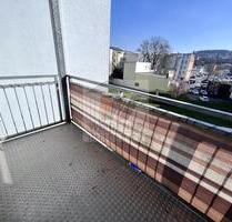Balkon und Aufzug in der Innenstadt von Gera nahe dem Süd-Bahnhof!