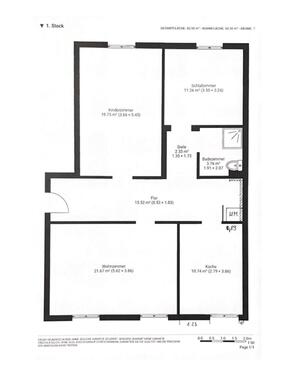 Foto - 3 Zimmer Etagenwohnung zur Miete in Nordhausen