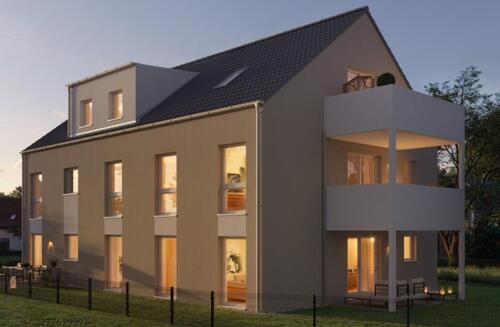 Foto - Erstbezug - barrierefreie 3 ZKB Neubauwohnung in Fischach