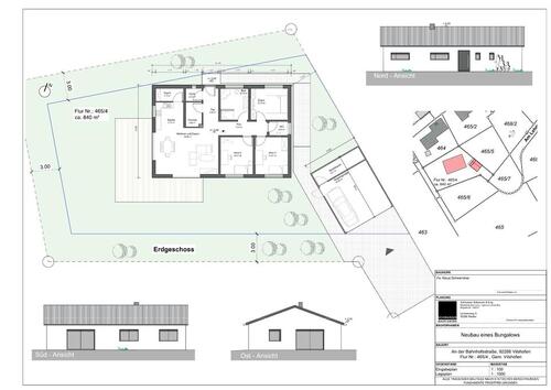 Foto - Neubau Bungalow mit Grundstück - 530.000,00&nbsp;EUR Kaufpreis, ca.&nbsp; 120,00&nbsp;m&sup2;