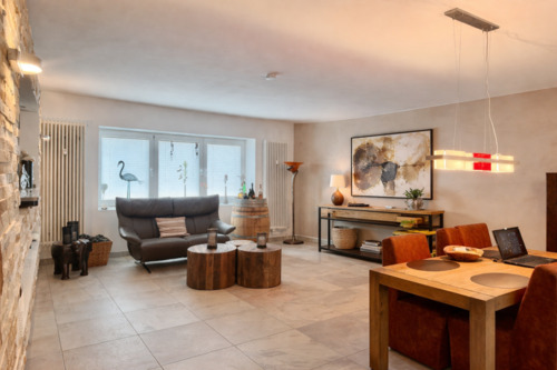 Foto - Moderne 3-Zimmer-Terrassenwohnung mit Garage in ruhigem 2-Parteie