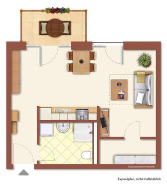 Foto - Hochwertige Singlewohnung Zweitbezug in Norderstedt-Harksheide Süd