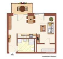 Hochwertige Singlewohnung Zweitbezug in Norderstedt-Harksheide Süd