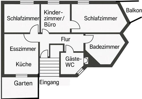 Foto - Etagenwohnung in Seeheim-Jugenheim zur Miete