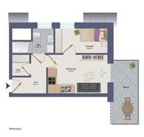 Neubauwohnung DG Whg. 8 - 2 Zimmer Sophienstraße Diepholz