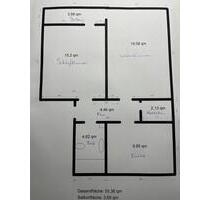 Erstbezug nach Sanierung 2 Zimmer Wohnung mit Balkon&Keller - Rockenhausen