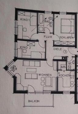 Foto - 4 Zimmer Etagenwohnung zur Miete in Sommerach