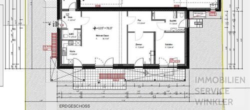 Foto - 3 Zimmer Erdgeschoßwohnung zur Miete in Rietberg