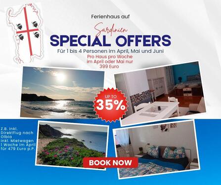 Foto - Sonderangebot April und Mai Ferienhaus Sardinien