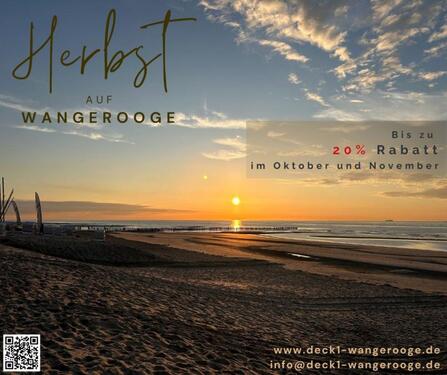 Foto - Wangerooge - Rabatte im Oktober & November (inkl. NRW Ferien)