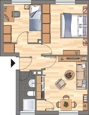 Foto - Etagenwohnung zur Miete in Wilhelmshaven