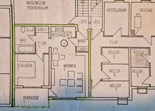 Foto - SouterrainWohnung in Lüdenscheid 60 qm