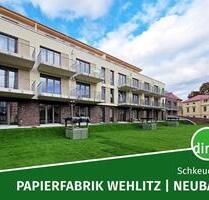 ERSTBEZUG NEUBAU in der Papierfabrik | Wohntraum mit Süd-Terrasse + West-Loggia, Stellplatz u.v.m. - Schkeuditz