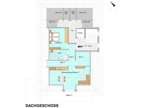 Foto - Etagenwohnung in Rotenburg (Wümme) zur Miete