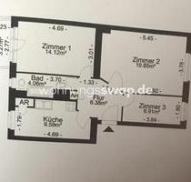 Wohnungsswap - 3 Zimmer, 71 m² - Martin-Luther-Straße, Schöneberg, Berlin